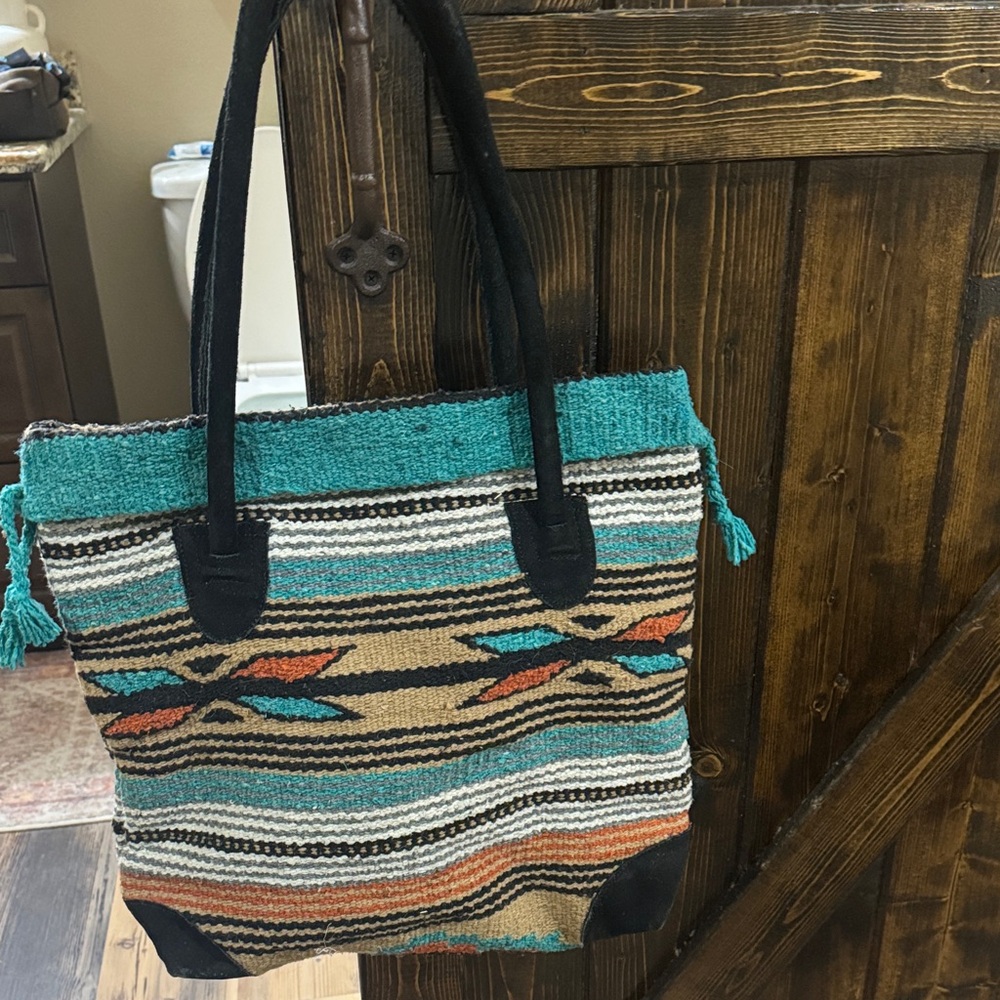 Saddle Blanket Tote Bag
